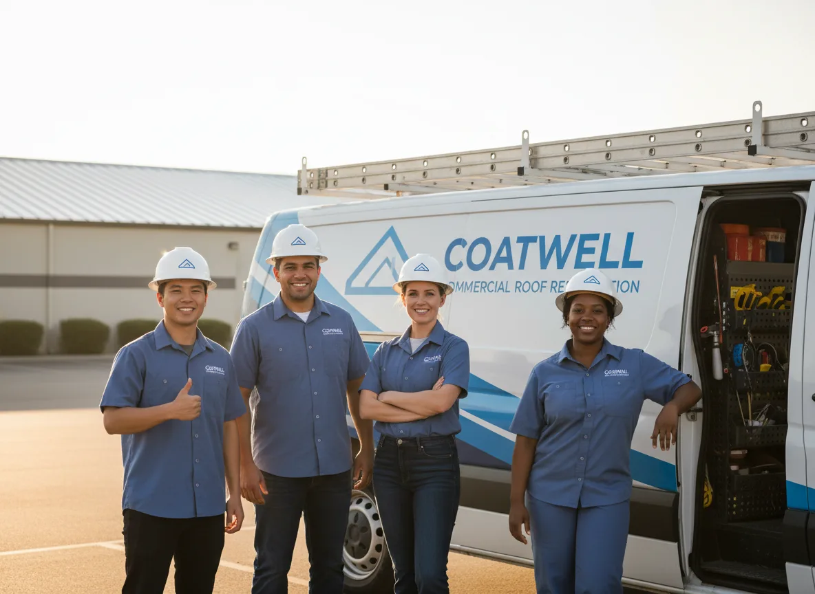 Commercial roof coating company in Lauderdale, MS